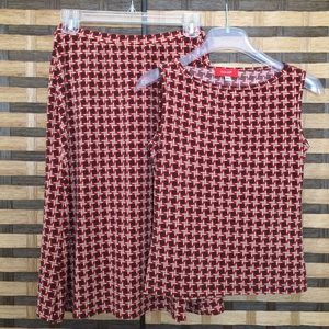 Barneys CO-OP Stretchy Top & Skirt 2-piece Set